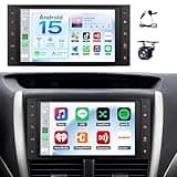 Hiolpen 4+64G Upgrade Car Stereo Radio for Subaru Forester 2009-2015/Subaru Impreza 2008-2014/Subaru WRX STI 2008-2015/Subaru XV Crosstrek 2012-2015 with CarPlay Android Auto HiFi 5G WiFi GPS BT