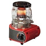 Portable Kerosene Heater Stove For Indoor Camping, Lightweight Stainless Steel Oil Heater Burner, Red Emergency Heat Source Red