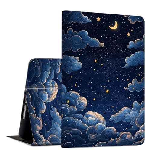 Case for Samsung Galaxy Tab S11 (2025) 11 inch Slim PU Leather Multi-Angle Viewing Flip Folio Smart Stand Cover with Auto Wake/Sleep for Samsung Tab S11 5G SM-X730/SM-X736B, Art Galaxy