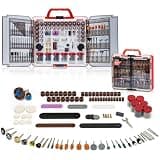 SHALL 508-Piece Rotary Tool Accessories Kit, Universal Rotary Tool Bits for Sanding, Cutting, Grinding, Drilling, Carving, Engraving, Polishing, Cleaning, Rotary Tool Attachments with Carrying Case