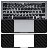 Puccy 2 Pack Film Protector, compatible with Dell Alienware 16X Aurora ac16251 16" Laptop Carbon Fiber Keyboard TouchPad Trackpad Guard Cover (Not Tempered Glass Screen Protectors)