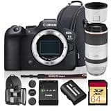 Canon EOS R6 Mark II Mirrorless Photo & Video Camera with Stop Motion Animation Firmware + Canon RF 100-500mm f/4.5-7.1 L is USM Lens for Wildlife & Sports Photography| 4KVideo | 64GB Card + Backpack