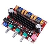 Oumefar TPA3116D2 Power Amplifier Board 2.1 Channel Subwoofer Amplifier for Home Audio System DC12-24V