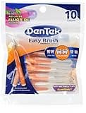 DenTek Easy Brush Interdental Cleaners | Brushes Between Teeth | Standard | Mint Flavor | 10 Count (Pack of 6)