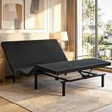 Marsail Adjustable Bed Frame Queen Electric Adjustable Bed Base with Remote&Zero Gravity Position Bed,Adjustable Base LED Light, USB Charging Station, Easy Assembly
