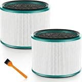 HP01 HP02 HEPA Filter Replacement Compatible with Dyson HP01 HP02 DP01 DP02 Desk Purifiers, Part # 968125-03, Fit for Dyson Pure Hot Cool Link Air Purifier Filter 2-Pack