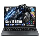 Cleriver 16 Inch FHD IPS Laptop Win11 Pro with Office 365,Backlit Keyboard,Thin & Lightweight Laptop for Students, Business, Remote Work & Everyday Use (16G+512G)