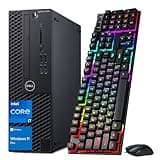 Dell OptiPlex 3070 SFF Business Desktop Computer, Intel Core i7-8700, 8GB RAM, 256GB SSD, WiFi, HDMI, Keyboard & Mouse, Professional Compact PC, Windows 11 Pro (Renewed)