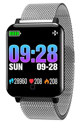 Findtime Smartwatch S31 for Women | Wear OS Smartwatch with HD Touchscreen, Bluetooth Calling, Heart Rate, Blood Pressure, SpO2, Body Temp Monitoring, Music Player, Pink