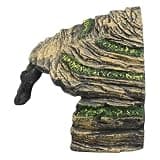 EATAKWARD Gecko Hide Shale Scape Step Ledge, Reptile Cave Hideout Tank Accessories Decorations, Ideal for Reptiles, Amphibians, Leopard Gecko, Lizard, Frogs, Turtle (Like Stone, 6 * 6 * 4inch)