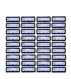 6-layer Blades Replacement Shaver Head Cassette Shaving Razor Blade Set Men Manual(36 blades)