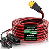 Vansdon 10AWG XT60 Solar Cable- Solar to XT60 Cable 38FT XT60 Charging Adapter for RV Power Station Solar Generator
