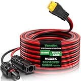 Vansdon 10AWG XT60 Solar Cable- Solar to XT60 Cable 38FT XT60 Charging Adapter for RV Power Station Solar Generator