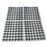 1000 Dots Inside 6mm Outside 10mm Accurate Tracking Dots 3D Scanning Markers/Dots/Stickers for Easier Scanning for Complex Details