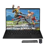 ASUS ROG Flow Z13 13.4" 180Hz WQXGA Gaming Laptop, Ryzen AI MAX+ 395, AMD Radeon 8060S, 64GB LPDDR5X, 2TB Storage(1TB SSD+1TB Docking Station Set), Backlit Keyboard, Wi-Fi 7, Win 11 Pro, Black
