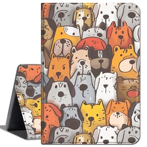 Case for iPad mini 5 2019 (Model: A2133 A2124 A2126 A2125),Slim Lightweight Smart Shell Stand Cover with Auto Wake/Sleep for iPad mini 5th Gen 7.9 Inch,Cute Dog