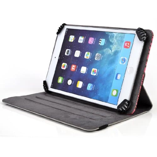 Kroo Zebra Vodafone Smart Tab II 2 7 Universal Folio Tablet Case with Rotation