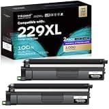 iNKPAD Compatible TN229XL TN229 Toner Cartridges Replacement for Brother TN-229 TN 229XL TN 229 Toner Cartridge to Use with MFC-L3780CDW HL-L3280CDW MFC-L3720CDW HL-L3300CDW Printers (2 Black)
