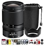 Nikon NIKKOR Z 24-105mm f/4-7.1 Everyday Zoom Lens, Full-Frame Z Lens with Custom Control Ring and STM Autofocus Bundle