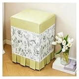 Waterproof Anti-Scratch Dust Covers for Furniture, Lace Trim Hidden Zipper Design