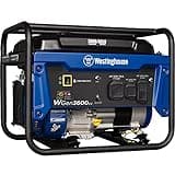 Westinghouse 4650 Peak Watt Portable Generator, RV Ready 30A Outlet, Gas Powered, CO Sensor