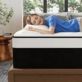 VERHOPE Queen Mattress, 8 Inch Queen Hybrid Mattress in a Box with Memory Foam, Medium Firm, Euro Top, Reinforced Edge Support, Pressure Relief & Motion Isolation, CertiPUR-US Certified