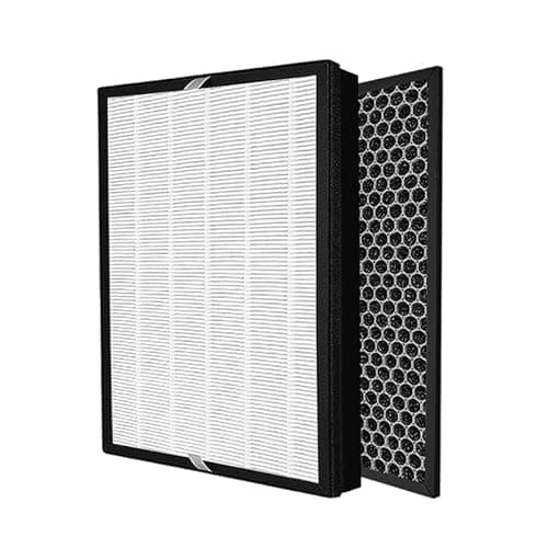 MDRHMJAVT Compatible for Philips Series 2000/2000i Air Purifiers, Replacement Filter Set FY2420/40 & FY2422/40 for AC2889/AC2887/AC2882 Models(Carbon and Hepa)