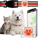 Pet GPS Tracker for Dogs & Cats - No Monthly Fee/Subscription, Free Pet Collar Included | Waterproof, Anti-Lost, Real-Time Tracking Collar | 368-Day Long Battery Life | Compatible with iOS & Android