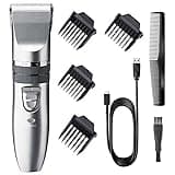 Hair Clippers Professional Rechargeable Cordless Men Electric Clipper Beard Trimmer Adjustable Haircut Machine USB Powerful