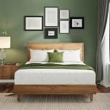 2 10 Inch Queen Size Mattress, Cooling Green Tea Gel Memory Foam for Pressure Relief, Medium Firm Support, Fiberglass Free, Bed in a Box, CertiPUR-US Certified