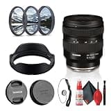 Tamron 20-40mm F2.8 Di III VXD Standard Zoom Lens for Sony E Full-Frame Mirrorless Cameras, Fast Constant Aperture, Compact Lightweight Design for Photo + Lens Filter Kit + Cap Keeper (4pc Bundle)