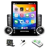 Android 15 Car Stereo Radio for Toyota Camry 2007-2011 with Wireless CarPlay & Android Auto, 9.7" Touch Carplay Screen for Car, Bluetooth 5.0/5G WiFi/GPS/FM/RDS/SWC/Backup Camera/Mic 2+64G
