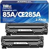 85A CE285A Black Toner Cartridge P1102W M1212NF MFP Compatible Replacement for HP 85A CE285A CE285 LaserJet P1102W M1212nf MFP 1102W P1100 P1102 P1102whp M1132 M1210 M1130 M1217nfw Printer Ink 2 Pack