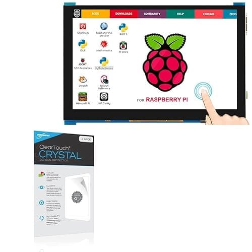 BoxWave Screen Protector Compatible with Elecrow RC050 - ClearTouch Crystal (2-Pack), HD Film Skin - Shields from Scratches
