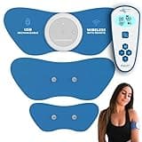 Soterix Medical PainX TENS Wireless Tens Unit Muscle Stimulator - FSA Tens Unit for Back Pain, Knee, and Neck, USB Rechargeable, 4 Electrode Pads, Designed in USA, US Customer Support