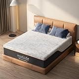 12 Inch Queen Size Mattress Cooling Gel - Medium Firm Feel with Reinforced Edge for Couples & Back Support | CertiPUR-US Certified | Motion Isolation & Pressure Relief | Bed in a Box