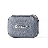 H HIFIHEAR in Ear Monitor Headphone Carrying Case, KBEAR Wired Earbuds Case Travel Portable Storage Bags Protector with Zipper for KZ ZS10 PRO/KZ ZS10 Pro X/ZSN PRO X/ZST/CCZ Melody (Grey)