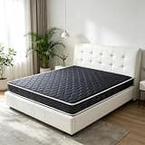 AYJOIR 6 Inch Memory Foam Mattress Bed, Waterproof Full Size Mattress with High Density Foam, Breathable Quilted Cover, Pressure Relief Support for Dorm Guest Room