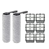 Compatible For Tineco,Brush Roller And Filter Replacement Spare Parts,Floor ONE S5 Combo Cordless Wet Dry Vacuum Cleaner Accessories(8pcs b)