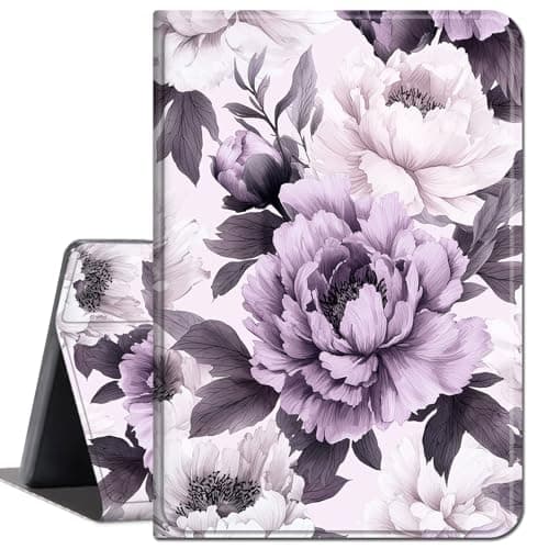 for Microsoft Surface Pro X and Pro Plus 13 inch Case 2019/2020/2021/2024,Slim Soft Shockproof TPU Silicone Protective Back Shell Case for New Surface Pro X 2021,Pink Flowers