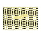 10,000 Points 3D Reference Point Markers Black Dot Marking Machine Marking Point for Complex Details(3mm x 7mm)