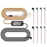 Pelsee Dash Cam Hardwire Kit, Type-C Full Set Hard Wire Kit Fuse, 12V-24V to 5V Dash Camera Car Charger Cable Kit, Low Voltage Protection, LED Indicator, Double-4 Fuse Cable and Installation Tool