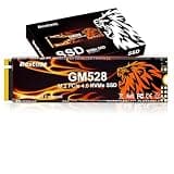 Bestoss 1TB M.2 SSD NVMe PCIe 2280 Internal Solid State Hard Drive, Up to 5000 MB/s, 3D NAND SLC Cache, SSD for Gaming PC Storage, Business Laptop, Home Entertainment, Creative Workflow GM528