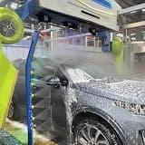 Electric Stainless Steel 360° Fully Automatic Non-Contact High-Pressure Car Wash Machine, Saving 30% On Water and Electricity Costs, Compatible with Multiple Car Models