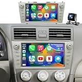 64G 5GWiFi Upgrade Android Car Radio for Toyota Camry 2007 2008 2009 2010 2011, Head Unit HD 9inch Touch Screen Car Stereo Wireless Carplay Android Auto Bluetooth GPS Navigation SWC FM Backup Camera