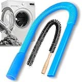 Universal Dryer Vent Cleaner Kit Compatible with All Vacuum Cleaner Include Vacuum Hose Attachment Accessories Brush Lint Brush,Dryer Vent Vacuum Hose (Set A)