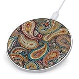 Multi Paisley Wireless Charger, Fast Charging Pad