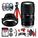 Tamron 28-75mm F2.8 Di III VXD G2 Lens for Nikon Z Full-Frame Mirrorless Cameras (Model A063Z) + 64GB Memory Card + Lens Filter Kit + Flexible Tripod + Card Reader + Card Wallet (8pc Bundle)