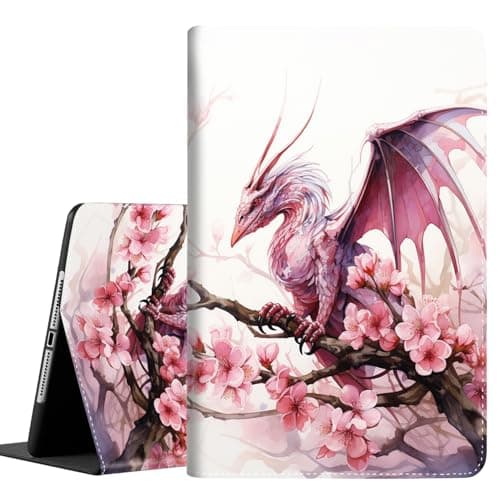 Case for Samsung Galaxy Tab S10 Lite/ S10 FE 2025/ S9 FE 5G 10.9 Inch/Tab S9 11 Inch 2023, Durable Shockproof Protective Cover for Galaxy Tab S10 Lite ,Sakura Dragon