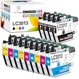 Miss Deer 13Pack LC3013 Ink Cartridges BK/C/M/Y, Compatible Replacement Ink for Brother LC 3013 LC3011, Work with Brother MFC-J491DW MFC-J895DW MFC-J690DW MFC-J497DW Printer,(4BK/3C/3M/3Y)